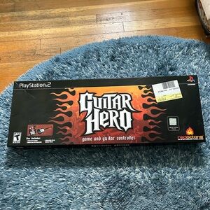 PlayStation 2 Guitar Hero Game.